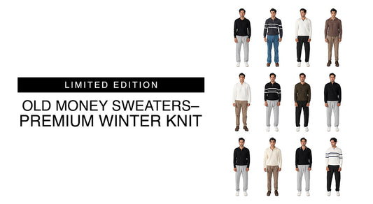 Old Money Sweaters by Human Pakistan – Premium Winter Knit