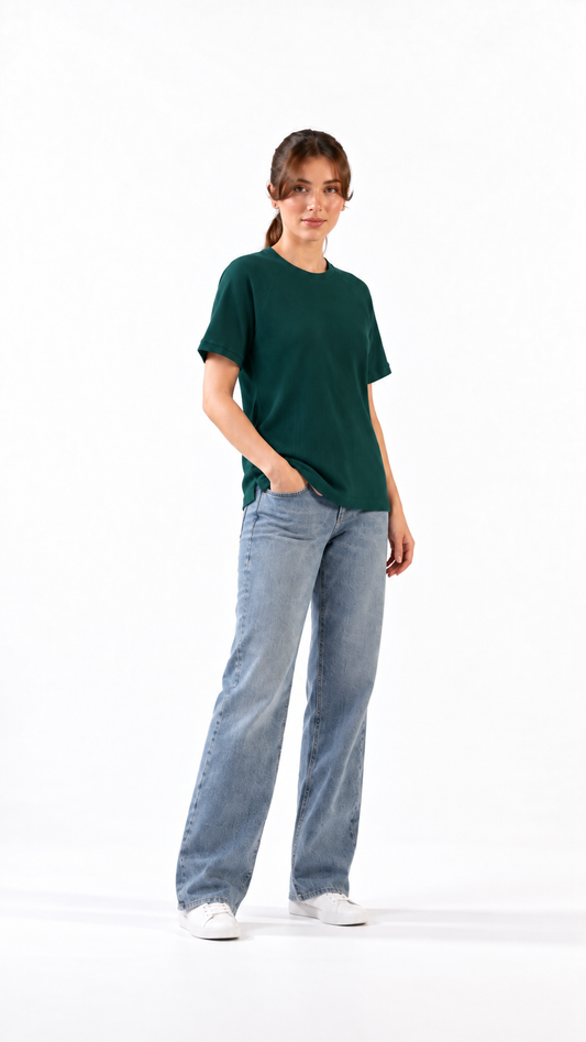 RAIN FOREST RAGLAN OVERSIZE TEE