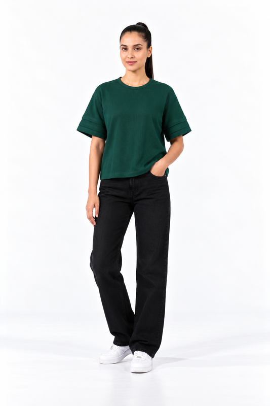 BOTANICAL GARDEN BOXY FIT TEE