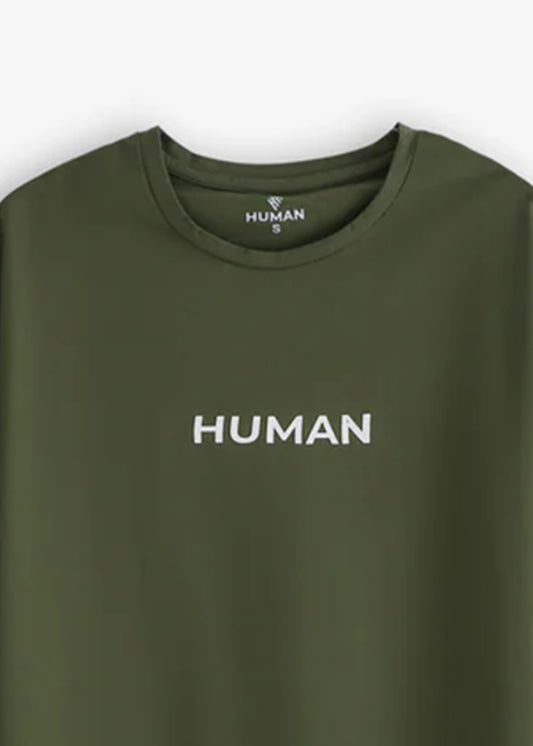 OLIVE COTTON LYCRA TRACKSUIT