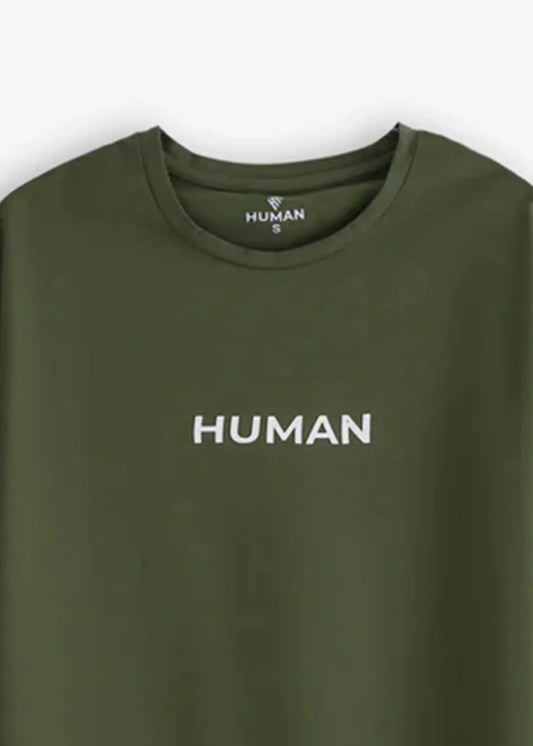 OLIVE COTTON LYCRA TRACKSUIT