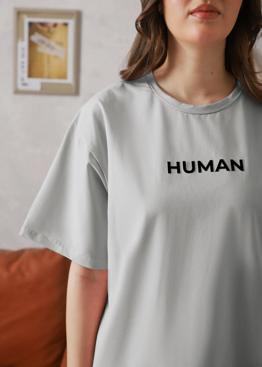 WOMEN DOVE GREY COTTON LYCRA TRACKSUIT