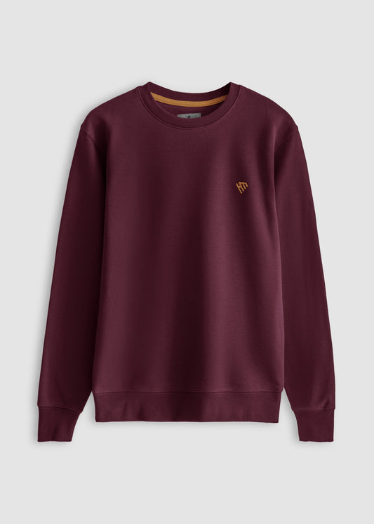 WOMEN MAROON SWEATSHIRT