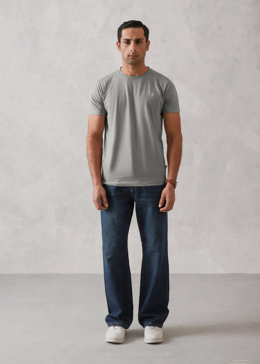ASH GREY TEE