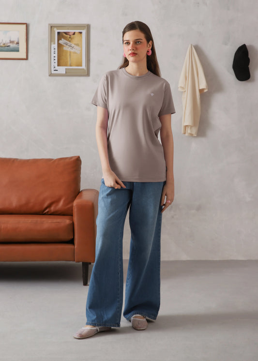 WOMEN DUSTY ROSE TEE