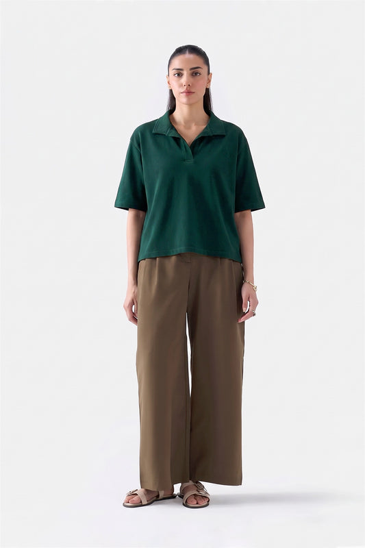 BOTANICAL GARDEN OVERSIZE JOHNNY POLO