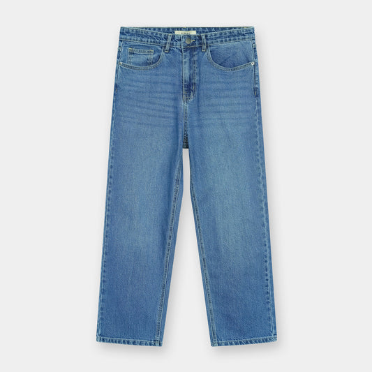 LIGHT BLUE STRAIGHT FIT JEANS