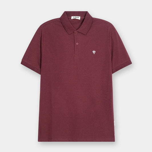 MAROON BASIC POLO