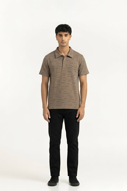 DESERT SAND MATRIX TEXTURE POLO