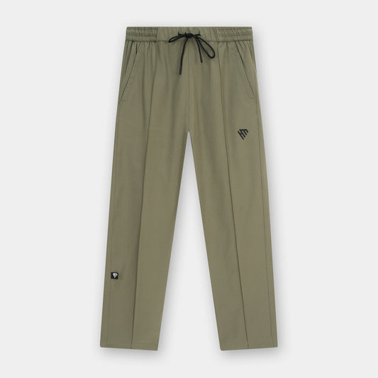ARMY GREEN PINTUCK TROUSER