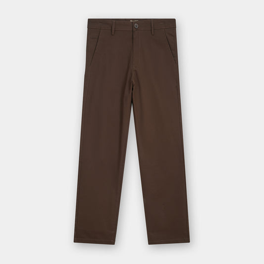 COFFEE STRETCH CHINO PANTS