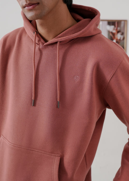 PURE COMFORT COTTON FLEECE PEACH CORD-SET