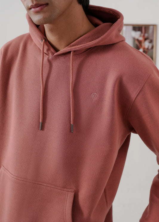 PURE COMFORT COTTON FLEECE PEACH CORD-SET