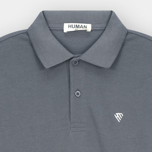 GREY BASIC POLO