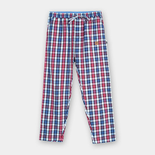 MULTI COTTON CHECK TROUSER