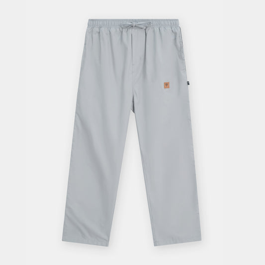 GREY WOVEN MOTION STRIPE TROUSER