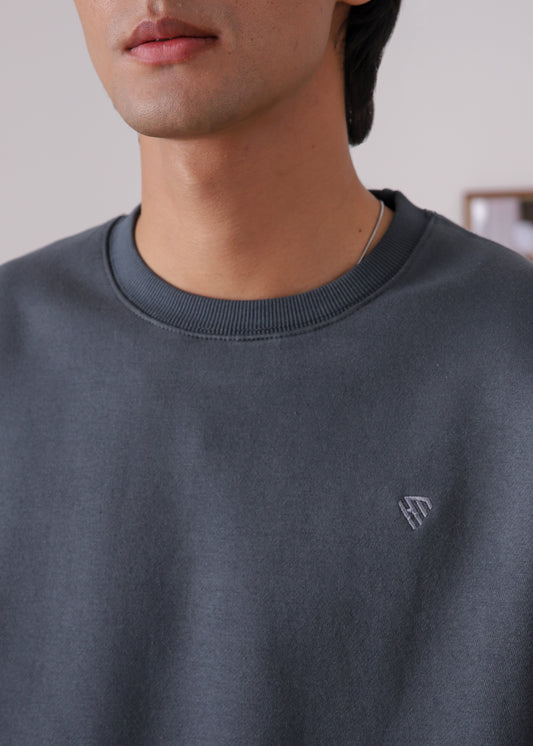 PURE COMFORT COTTON FLEECE SLATE GREY TRACKSUIT