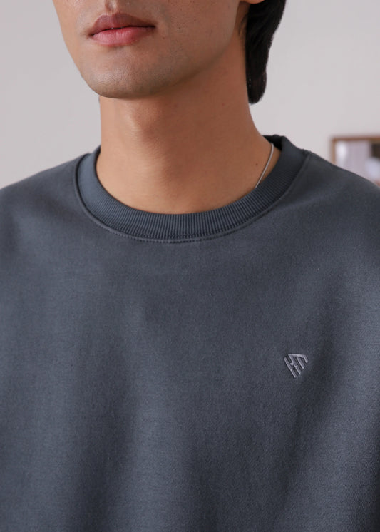 PURE COMFORT COTTON FLEECE SLATE GREY TRACKSUIT