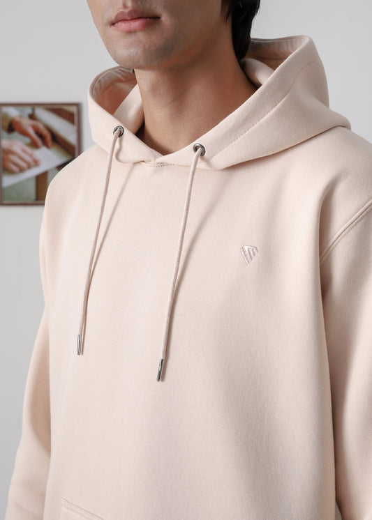 PURE COMFORT COTTON FLEECE OFF WHITE CORD-SET