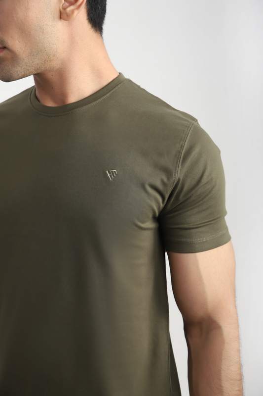 OLIVE GREEN TEE