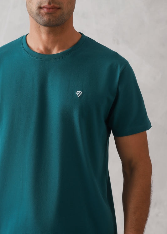 ELITE COMFORT-100% COTTON TEAL TRACKSUIT