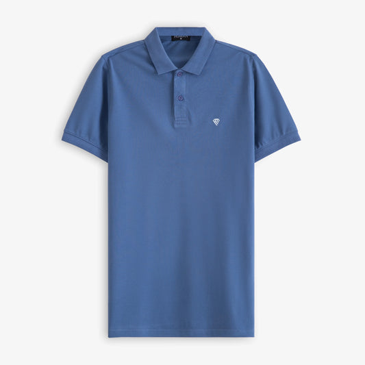 DENIM BLUE BASIC POLO