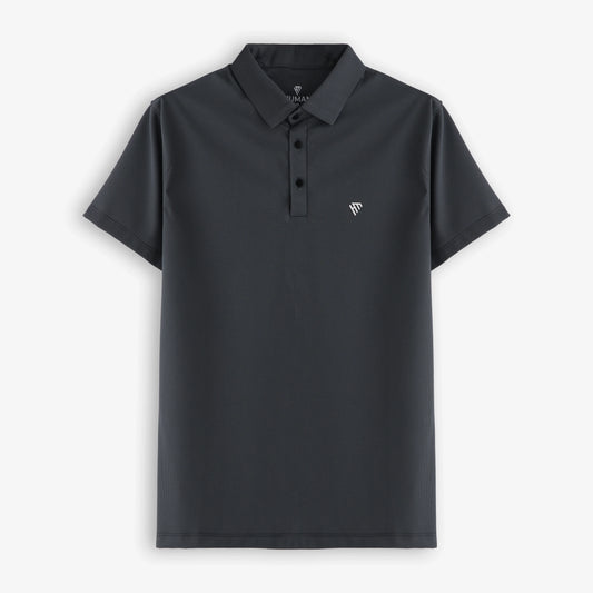 GREY ACTIVE TECH TEXTURED POLO