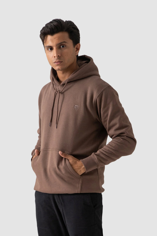 PULLOVER HOODIE-HAZELNUT
