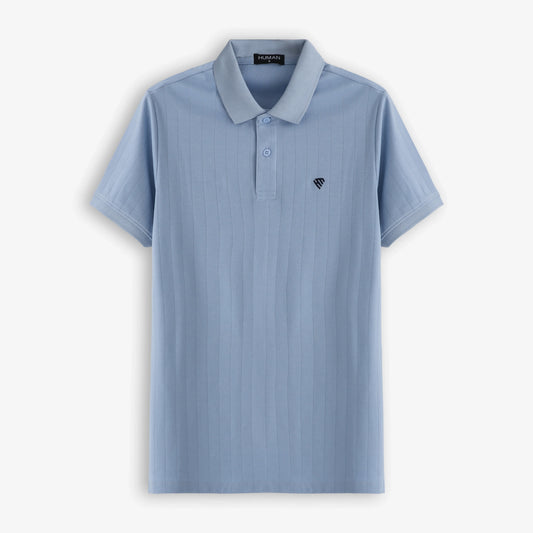 SKY BLUE DROP NEEDLE POLO