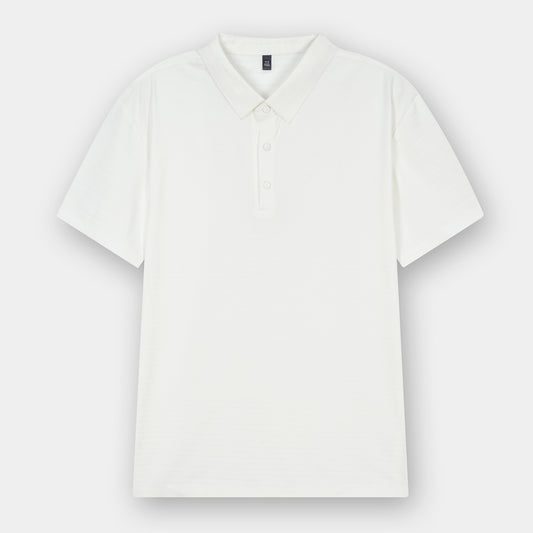 IVORY MONACO LINE POLO