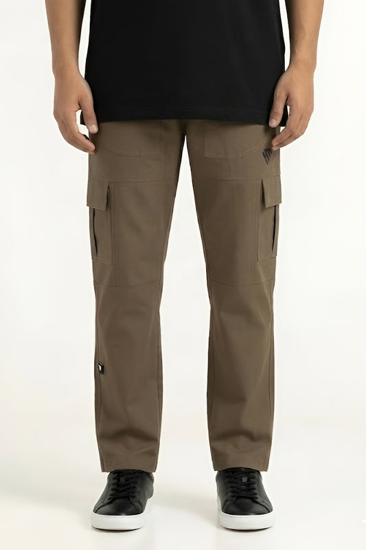 BROWN CARGO TROUSER