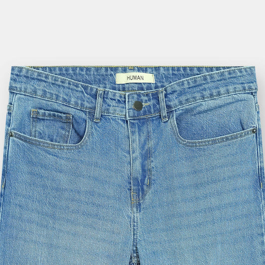 LIGHT BLUE  WIDE LEG JEANS