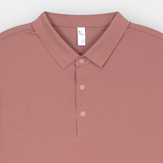 PEACH ZERO STICH TECH POLO