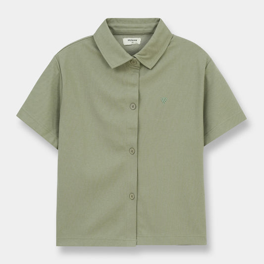 ELM TEXTURE BOXY FIT SHIRT