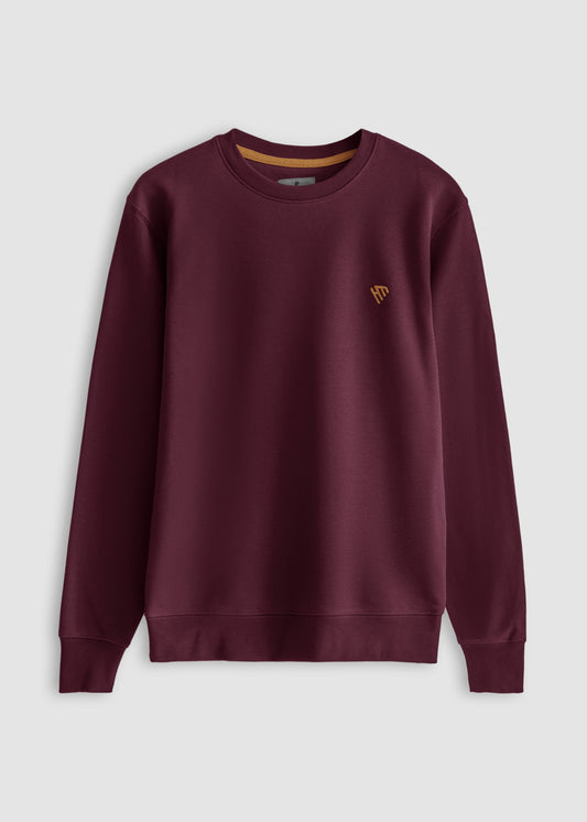 WOMEN MAROON SWEATSHIRT