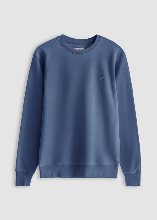 WOMEN DENIM BLUE SWEATSHIRT