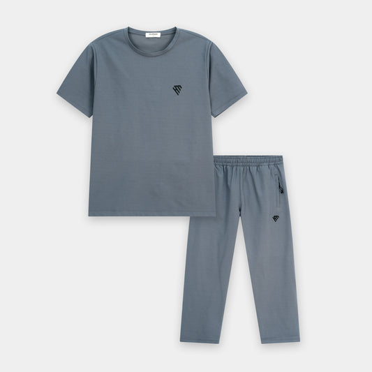 GREY AEROMESH TRACKSUIT