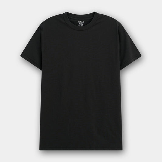 BLACK CREW NECK UNDERSHIRT