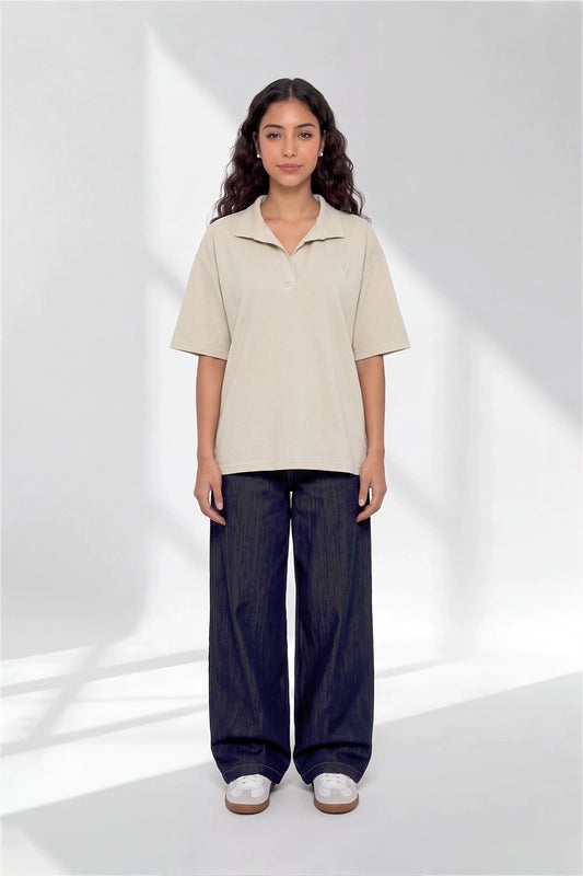 ANCIENT OVERSIZE JOHNNY POLO