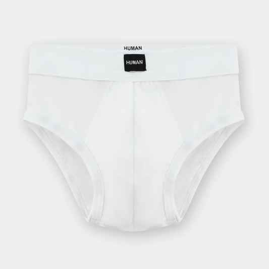 WHITE SEAMLESS BRIEF