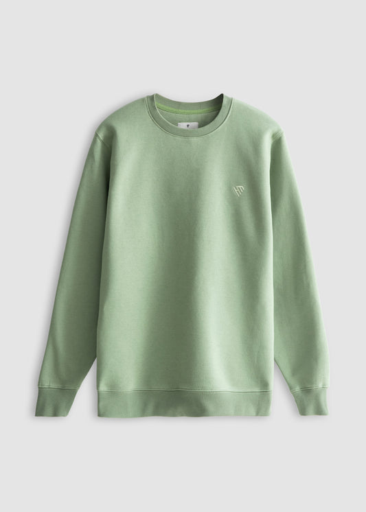 WOMEN SAGE GREEN SWEATSHIRT