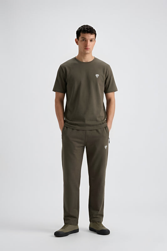 BROWN AEROMESH TRACKSUIT