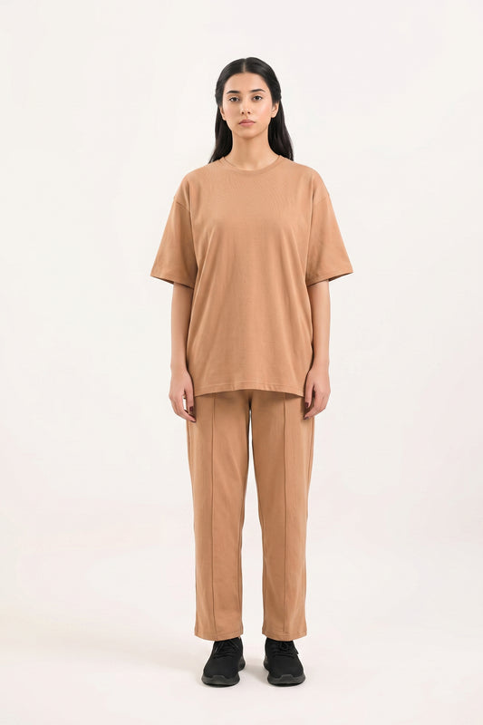 PREMIUM COMFORT 100% COTTON MOCHA TRACKSUIT