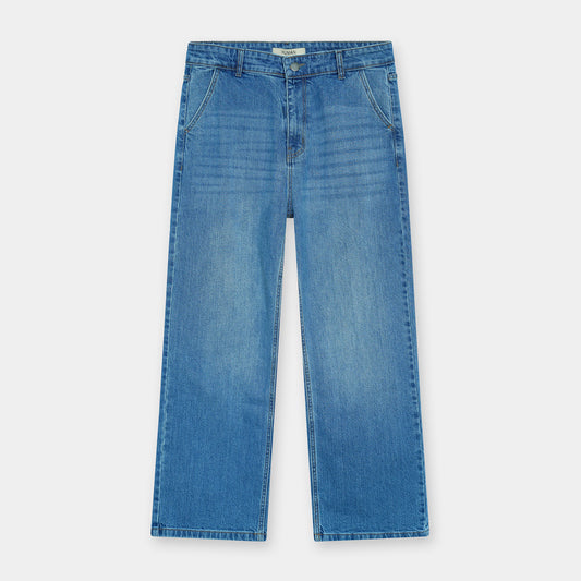LIGHT BLUE RELAX FIT JEANS