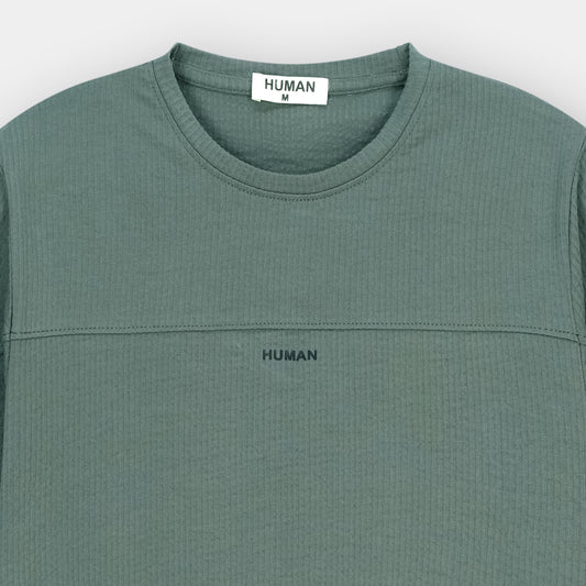 OIVE PANEL TEXTURE TEE