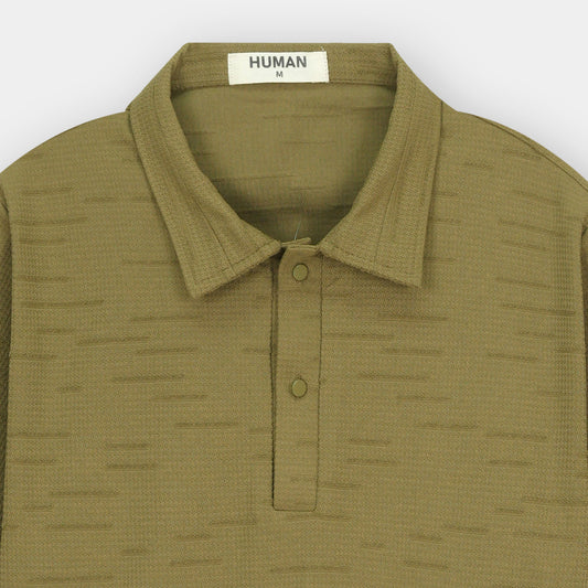 VINTAGE GOLD MATRIX TEXTURE POLO