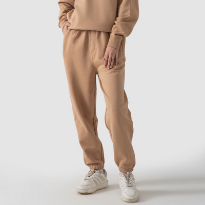 JOGGER PANTS-CAMEL