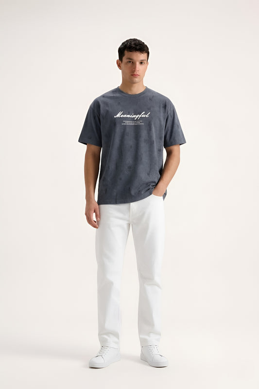 ASH BLUE MEANINGFULL ARTISAN SERIES TEE