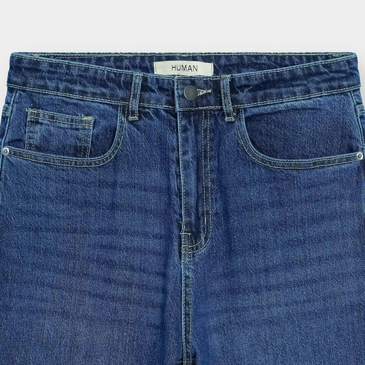 DARK BLUE RELAX FIT JEANS