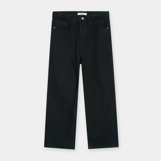 BLACK RELAX FIT JEANS